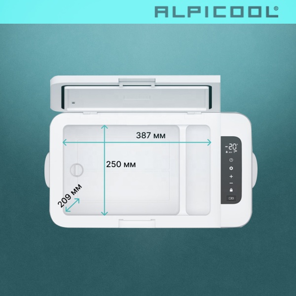 Автохолодильник компрессорный Alpicool MK18 (12/24)